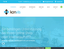 Tablet Screenshot of konvis.de